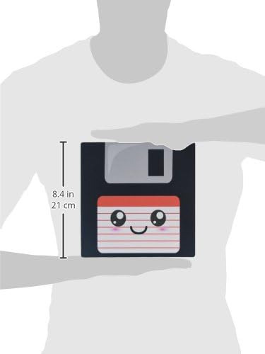 3drose Kawaii Happy Floppy Disk - Carrito Sonriente De An...