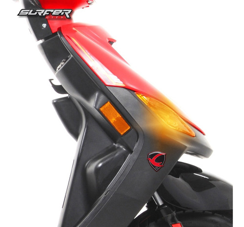 Imagen 4 de 6 de Motocicleta Carabela Surfer City Rojo Mate 125 Contado