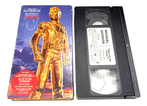 Paquete 2 Vhs The Doors Oliver Stone Michael Jackson History (Usado)