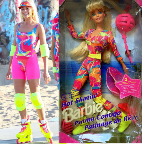 Barbie Patinadora Hot Skatin' 1994 Mattel Original Muñeca