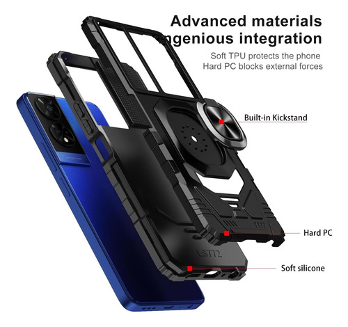 Tjs Compatible Para Tcl 50 Se 5g Funda, Tcl 40 Nxtpaper 4...