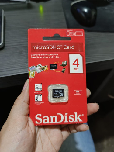 Memoria 4gb Microsd Sandisk Original