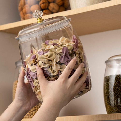 Tarro De Almacenamiento Multifuncional De 18 Litros Con Tapa