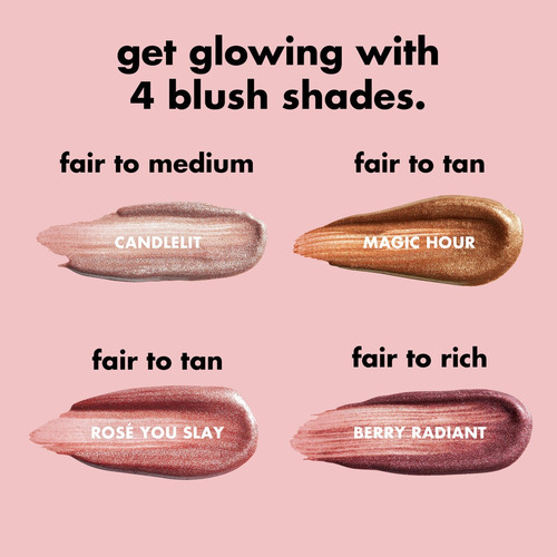 Rubor Liquido Elf Halo Glow Beauty Wand Blush Candlelit