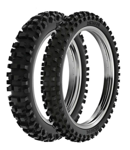 Pneu Sh31 4.00-18 (t) E Sh31 3.00-21 (d) Rinaldi Of
