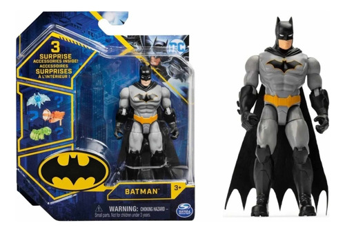 Batman Dc 10cm 3 Accesorios Sorpresa Spin Master 