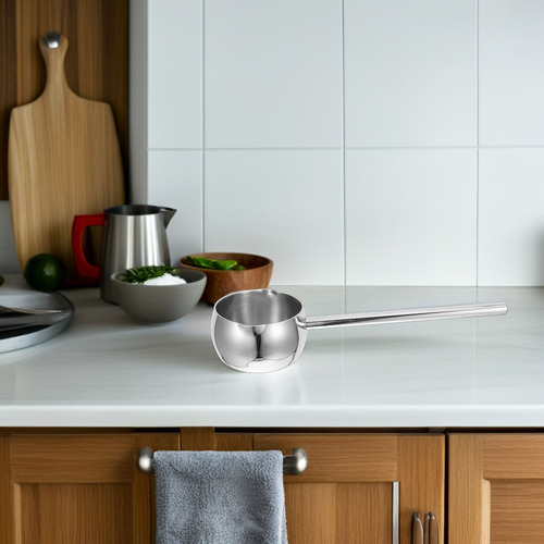 Olla De Acero Inoxidable Con Mango Largo De Metal Melting P