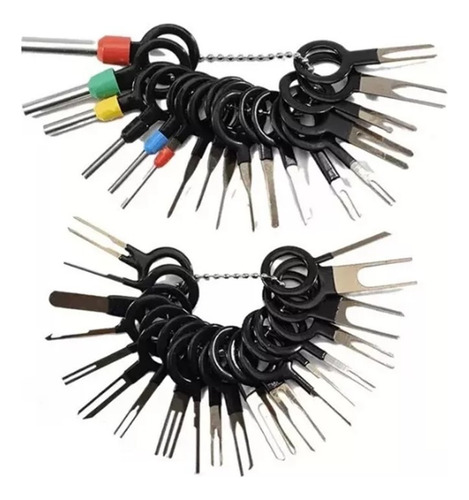 Extractor Terminales Conectores Pinzas Automotriz 26 Piezas