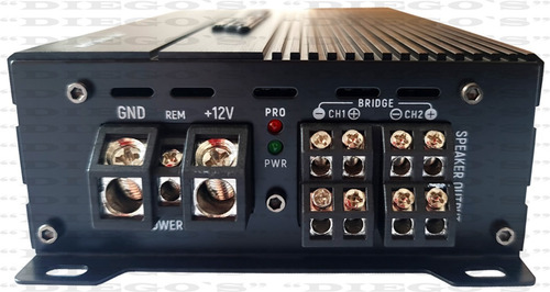 Imagen 7 de 8 de Amplificador Rock Series Rks-r1000.4dm 2200w 4canales Clased