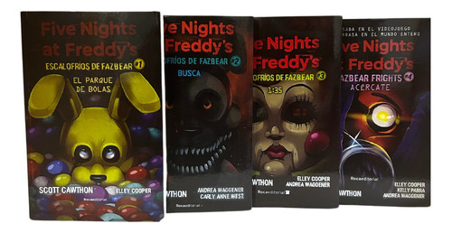 Colección Five Nights At Freddy's Fazbear 4 Libros