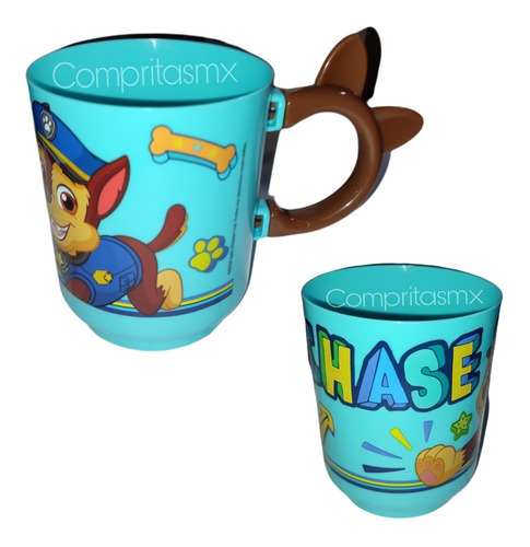 Taza Niños Infatil Pawpatrol Cheis Aristo Gatos Niña Niño