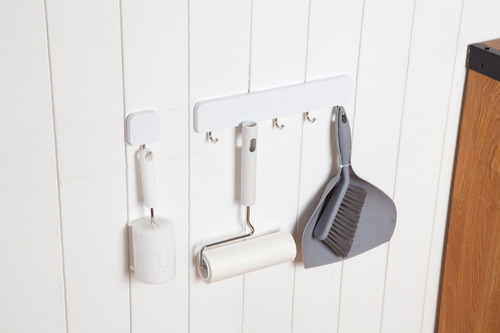 Imagen 2 de 6 de Perchero Wall Pocket 270983 5 Ganchos Grafito