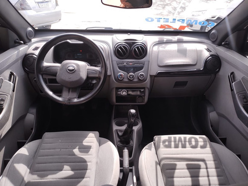 Imagem 10 de 15 de Chevrolet Agile 1.4 Lt Flex 2011 Completo - Branco