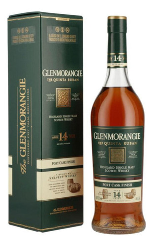 Whisky Glenmorangie 14 Años Quinta Ruban 750 Ml