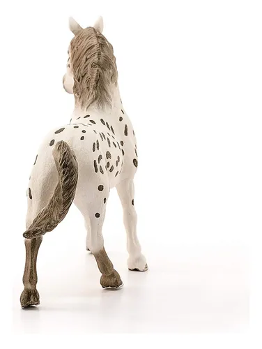 Figura De Animales Caballo Knabstrupper Pintado A Mano