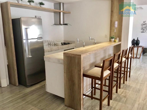 Imagem 8 de 15 de Apartamento Mobiliado A Venda - Bessa - João Pessoa - Pb - Ap1181