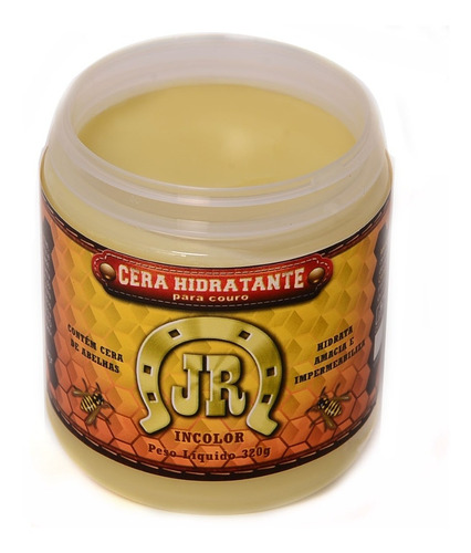 Imagem 2 de 8 de Hidratante Para Couro - Cera Jr - Kit 3 Unidades De 300g