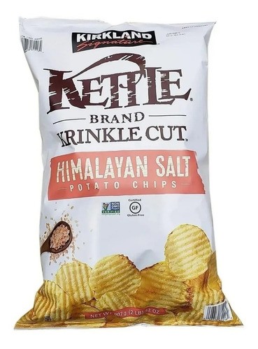Papas Fritas Kettle Chips Crinkle Cut Members Mark 750 Grs
