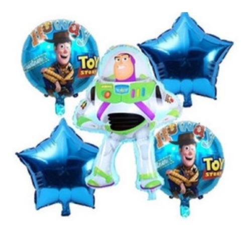 Globos Decoración Cumpleaños Toy Story - 20 Piezas 
