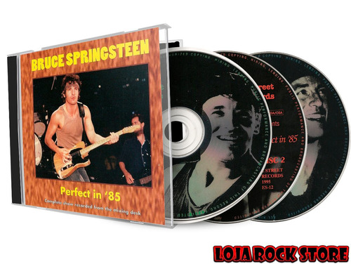 Cd Triplo - Bruce Springsteen Perfect In 1985