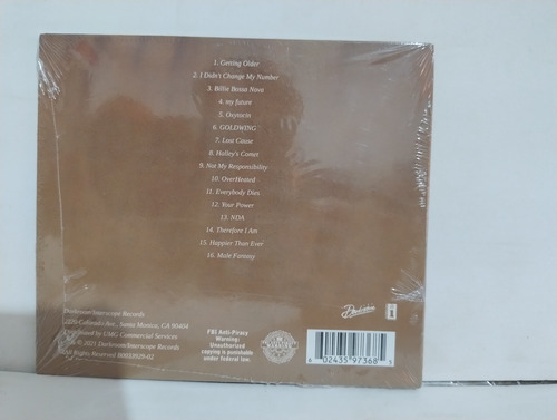 Cd Billie Eilish When Asleep Happier Hit Hard Importado