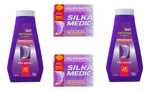 Silka Medic Talco Y Gel Fungicida 