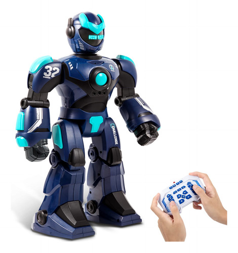 Juguete Robot Rc Para Niños Control Remoto Inteligente Recar