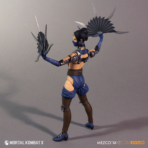 Kitana - Mortal Kombat X - Muñeca articulada - Mezco Toyz