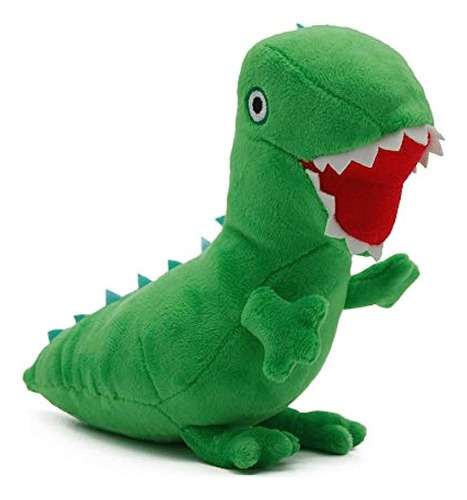 Peluche De Dinosaurio Color Verde De 6.7 In. Lanterns House