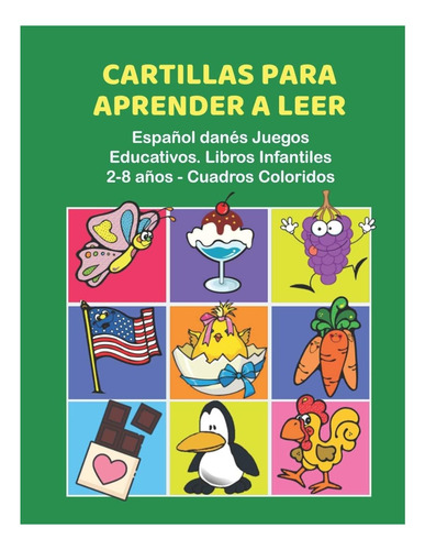 Libro: Cartillas Para Aprender A Leer Español Danés Juegos