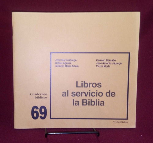 Libros Al Servicio De La Biblia Cb 69 - Abrego / Aguirre ...