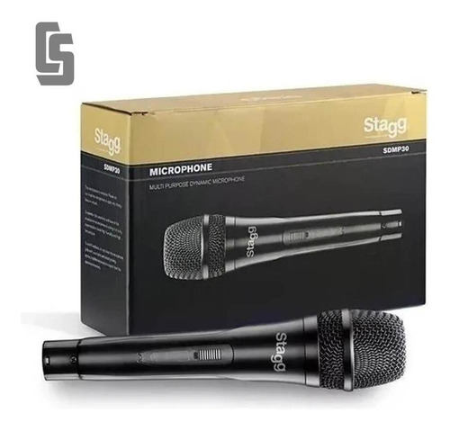 Microfono Dinamico Stagg Sdmp30 Con Cable Cannon Plug