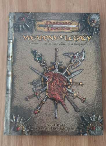 D&d 3.5 - Weapons Of Legacy: A Magic Series Supplement