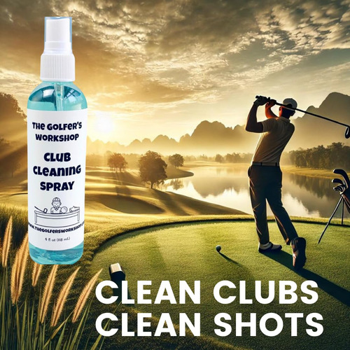 The Golfer's Workshop Spray De Limpieza Para Clubes, Funcion