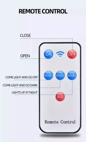 Nuevo Sensor De Presencia De Luz Solar De Pared Con Foco De
