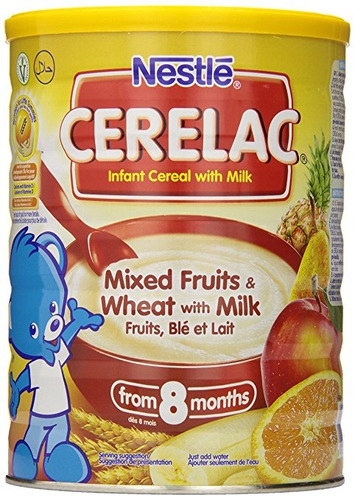 Nestlé Cerelac Infantil De Cereales, Frutas Mixtas Y De Trig
