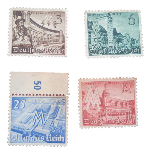 Alemania Reich 1940 Feria Leipziger Serie Mint