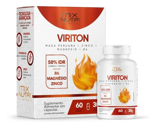 Viriton Mix Nutri Clinical 60 Caps