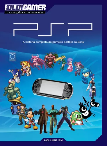 Dossiê OLD!Gamer Volume 24: PSP, de a Europa. Editora Europa Ltda., capa  mole em português, 2022