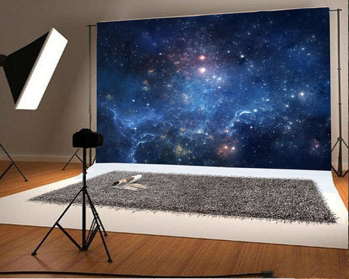 Aofoto Fantasy Nebula Planeta Fondo Universo Espacio Exterio