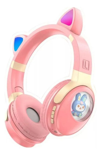 Lindos Auriculares Inalámbricos Con Orejas De Gato