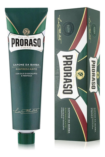 Creme De Barbear Proraso Refrescante E Tonificante 150 Gr