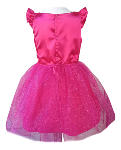 Disfraz Emilia Mernes Cantante Tutu Nena Fucsia 12