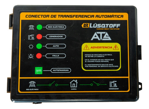 Tablero Conector De Transferencia P/generador Lusqtoff Autom