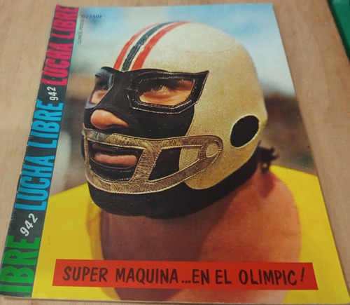 Revista Lucha Libre N°942 Enero 22 1982 Super Maquina