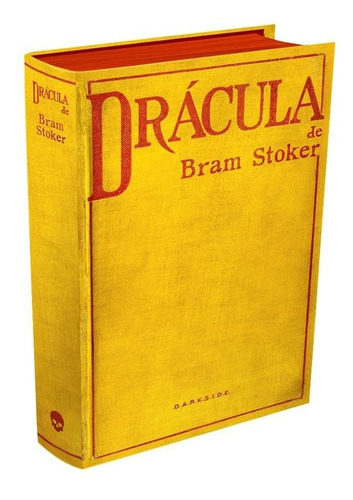 Drácula - First Edition, de Bram Stoker. Editora Darkside, capa dura em português, 2019