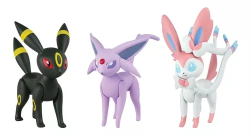 Boneco Pokemon Miniatura Ash Greninja e Mega Mawile Lendarios