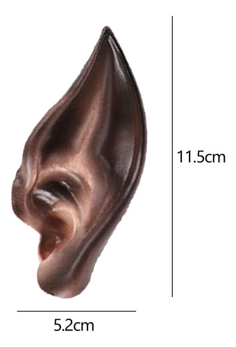 3 Oreja De De Látex, Accesorios Para Fiesta, Disfraz,