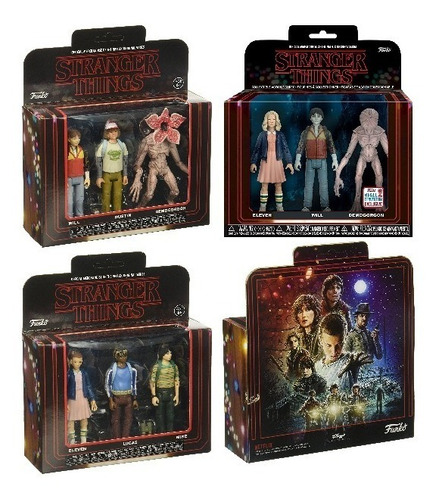 9 Bonecos Funko - Stranger Things - Eleven Will Demogorgon