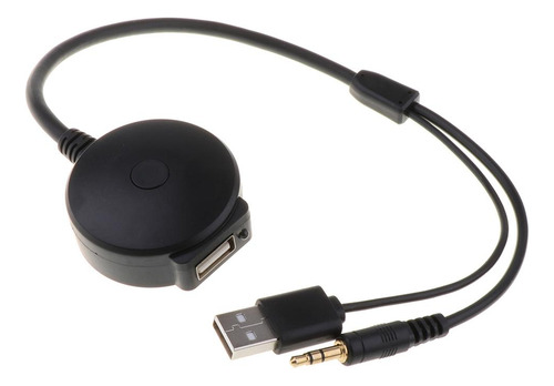 Adaptador Aux Usb Para Automóvil Universal Con Módulo Aux